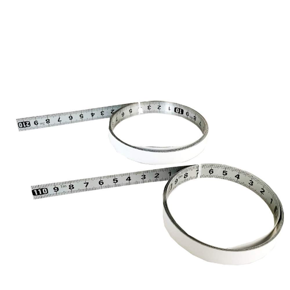 HJ Stainless Steel Adhesive Tape Ruler 10m Measurement Tool Wear-Resistant Rust-Proof Scale Home