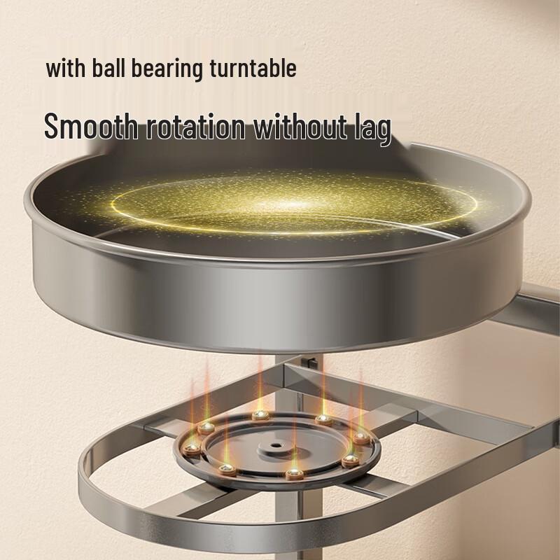 Double-Layer Rotating Spice Rack