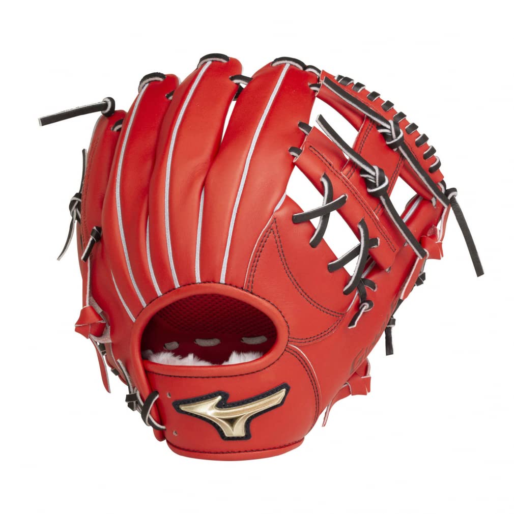 MIZUNO Soft Baseball Glove Global Elite H Plus Size Radish 70 Selection02+ [Infielders 9]
