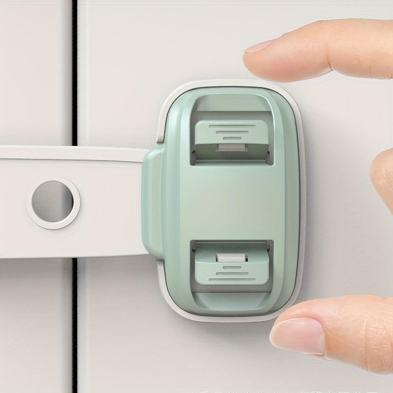 1pc- Child safety lock, baby drawer lock, protective cabinet, anti pinch refrigerator latch, child safety door lock