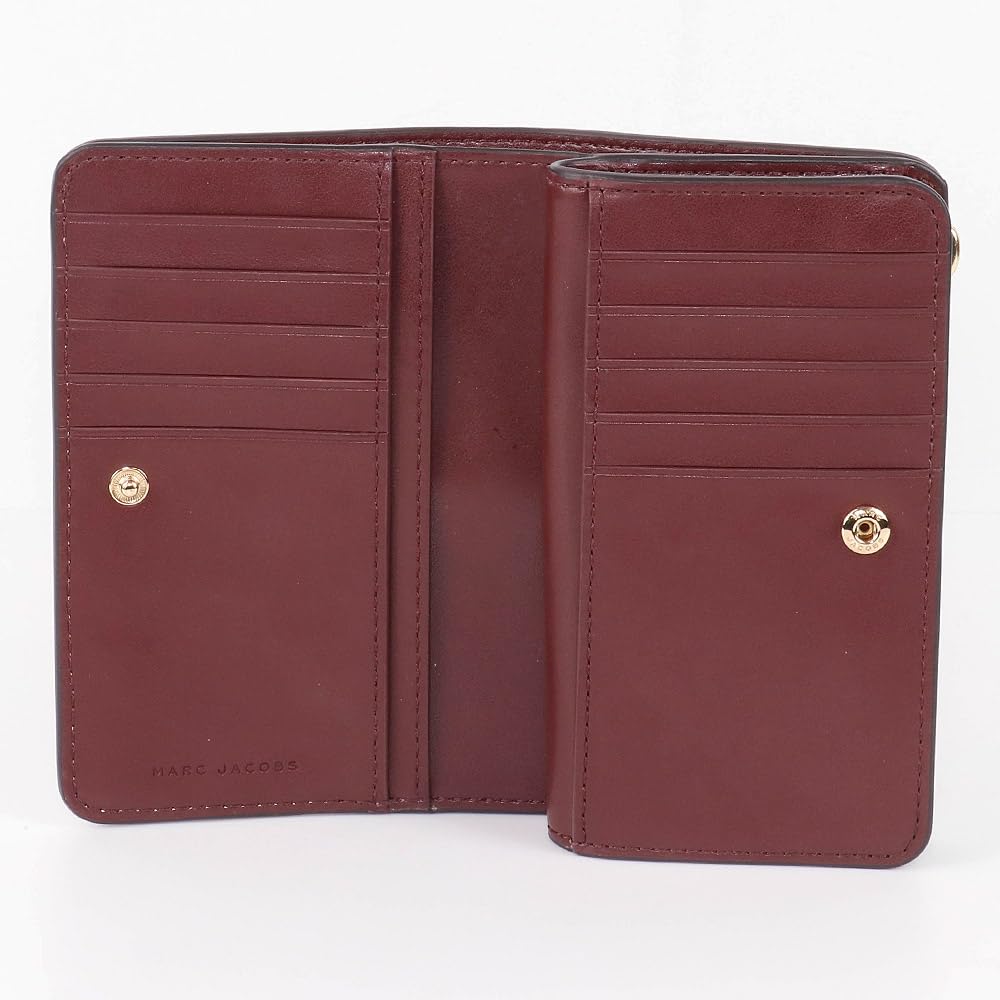 Marc Jacobs Wallet S104L01SP21 214 Mini Cognac Bi-fold Wallet, Outlet, Women's, [Used]