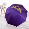 1pc Crown Tiara Automatic Folding Umbrella - Portable Collapsible Design, 8-Rib Iron Frame, Durable Fabric Yy251125048