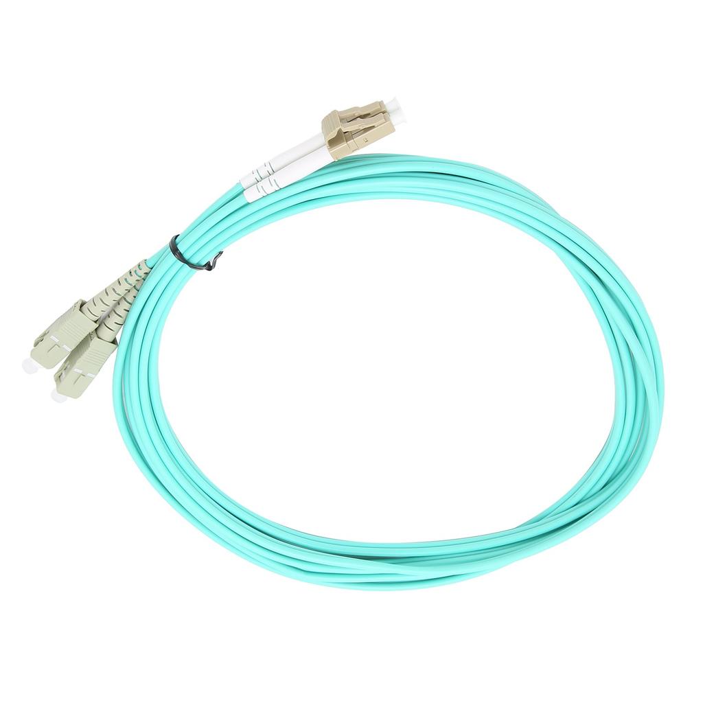 Optical Cable MultiMode DualCore LC UPC SC UPC Optic Fibre for Data Transmission.