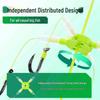 Anti-Bottom Silver Carp & Bighead Rig Set: Iseama Hooks & Buoyancy Board for Sea Fishing