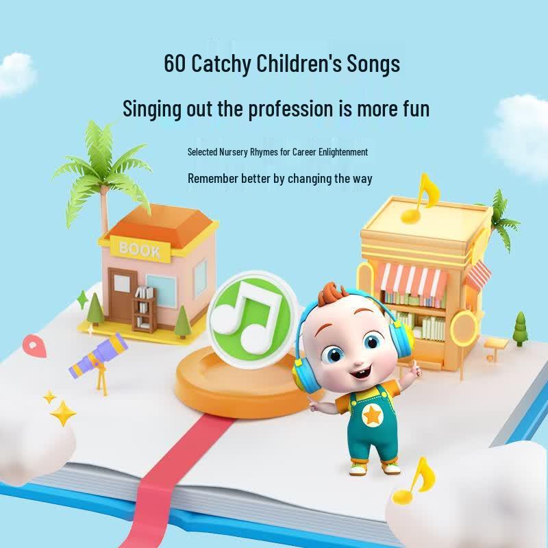 BabyBus Safety & Career Cognition Early Education Book Set