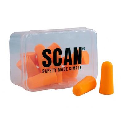 Scan Tapered Foam Earplugs (6 Pairs)