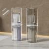 Travel Portable Toothbrush Cup Bathroom Toothpaste Holder Storage Case Box Organizer Travel Toiletries Storage Cup