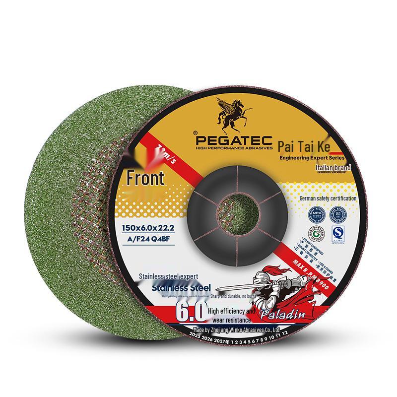 Industrial Stainless Steel Angle Grinder Polishing Wheel - Fish Scale Metal Grinding Disc for Hand Grinders