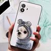 Per Custodia TCL K70 SE NUOVA TPU Silicone Antiurto Copri Telefono Gatto Per TCL K70 SE 4G K70SE Funda Semplicità Stampa ad Olio Morbida Coque