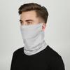 Summer Ice Silk Beanie for Men, Outdoor Cycling Sun Protection Face Mask, Breathable Ear-type Neck Cover, Fishing UV Protection Face Towel