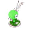 Golf Ball Shape Pen Holder Pencil Vase Desktop Set With Clock 3 Pens for Study Office(green)