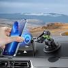 Universal Magnetic Car Phone Holder Dashboard Suction Cup Mount 360 Adjustable Phone Stand Strong Magnets for iPhone
