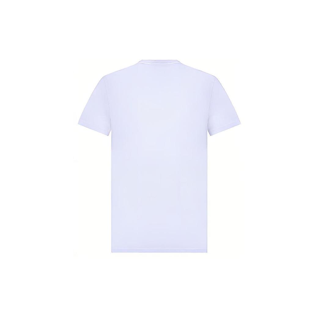 Burberry Camiseta de Algodón con Logo Bordado 80040561