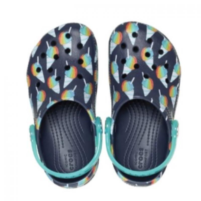 Crocs Classic Snow Cone Clog Toddler 213267 410