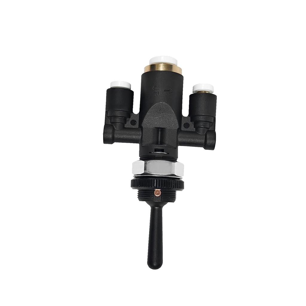 Air Window Toggle Valve Switch 1/4 Fits for Peterbilt 379 & Kenworth Trucks, Replacement 818-0007-000, 8180007000