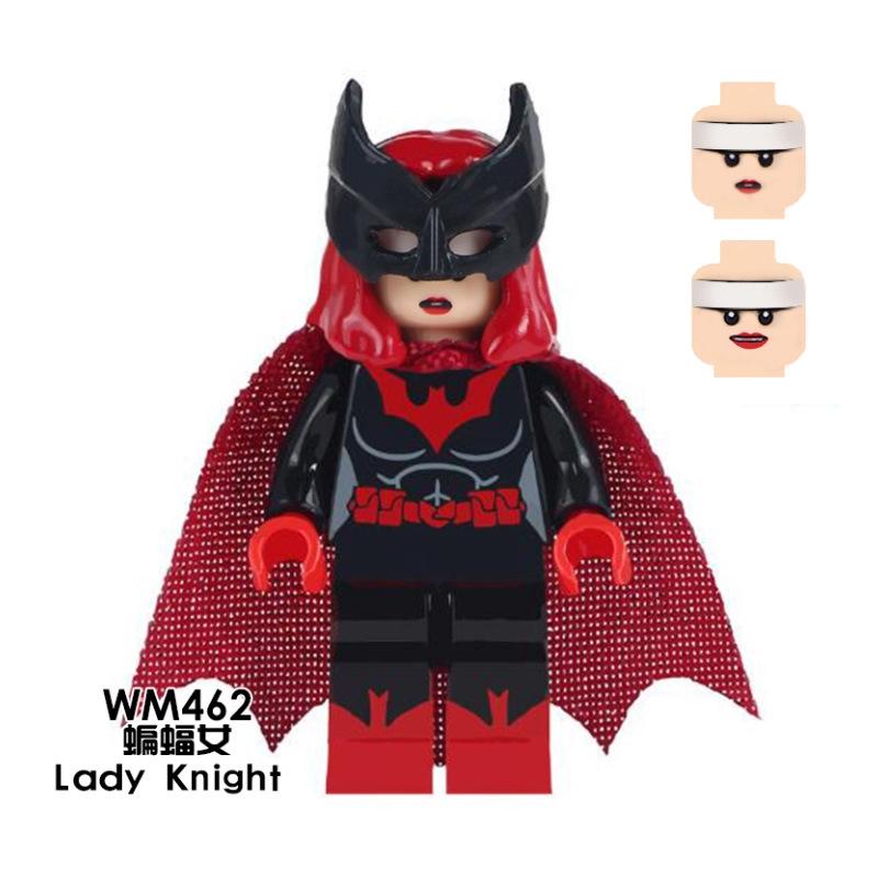 Lady Thor Loki Batman Knight Minifigures Scarlet Witch Building Blocks Avenger Kids Toys