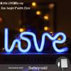 LOVE Neon LED Light - Proposal & Confession Room Decor with USB/Battery Options, Dual Use.