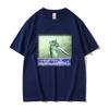 Streetwear Change Da World Rat Meme Print Cotton TShirt 2026 Summer Sport Casual Breathable Unisex Plus Size Tops Y2k
