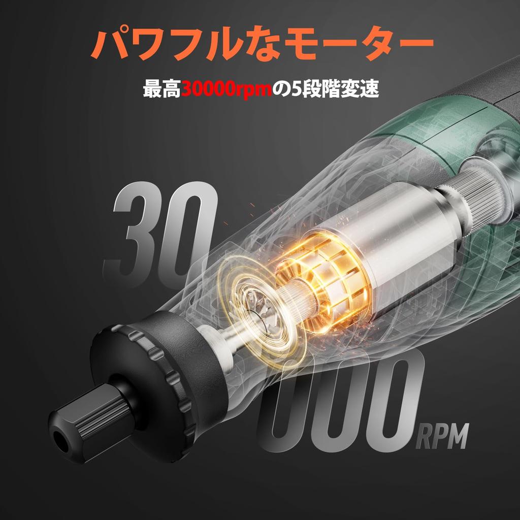 DEPSTECH DC08 Mini 8V RPM Variable 127 Electric Hand Router for DIY Cutting Japanese Instruction Warranty Router, Cordless, Rechargeable, 30,000