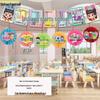 Back-to-School Classroom Fan String Decorations for Kindergarten and Primary School