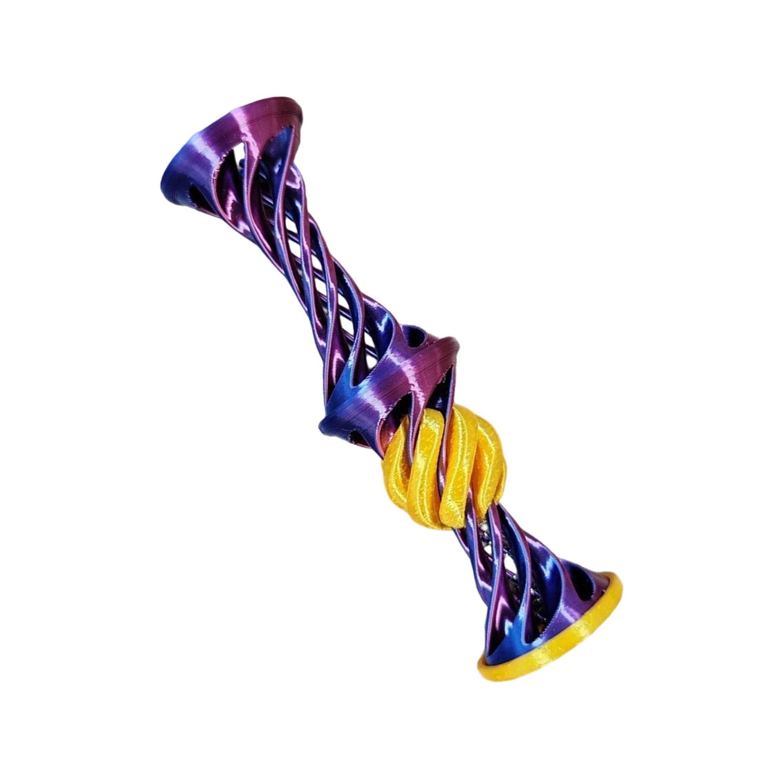 

Эластичная хлопающая сквозная пирамидальная спираль для снятия стресса и концентрации Офис Класс Награды Подарки разноцветный