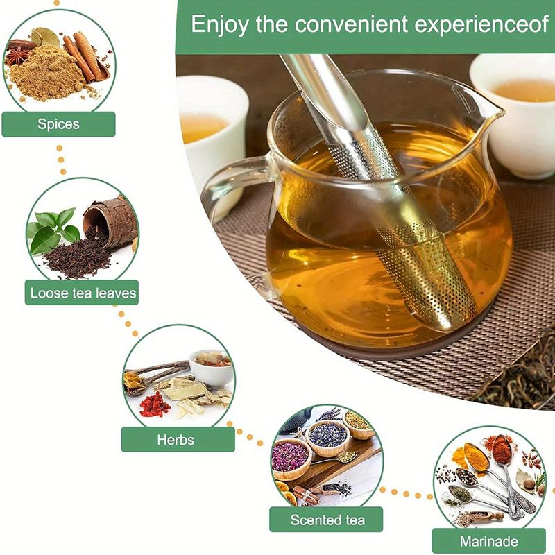 Hang Durable Tea Novel Stainless Steel Creative Filter Multi Functional Portable Filter Easy To Clean 15 * 2cm