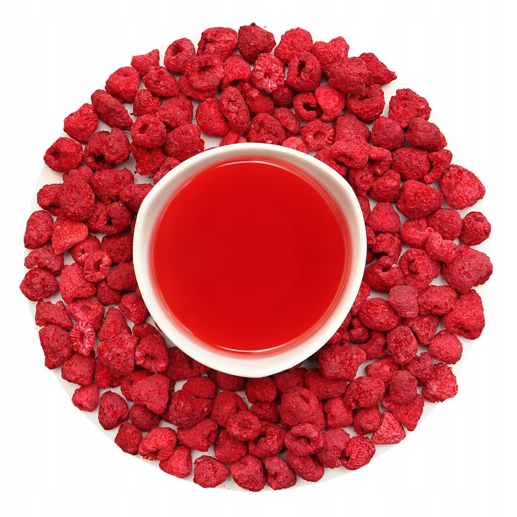 MALINA cała liofilizowane - pyszne owoce - 100g