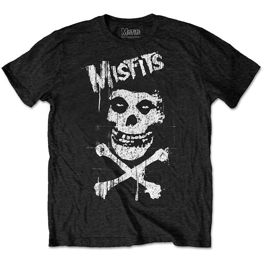 MisfiCross Bones --Black T-shirt XXXXL