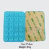 Double-Sided Silicone Mobile Phone Suction Cup Holder with 28/24 Beads for Strong Grip and Decompression