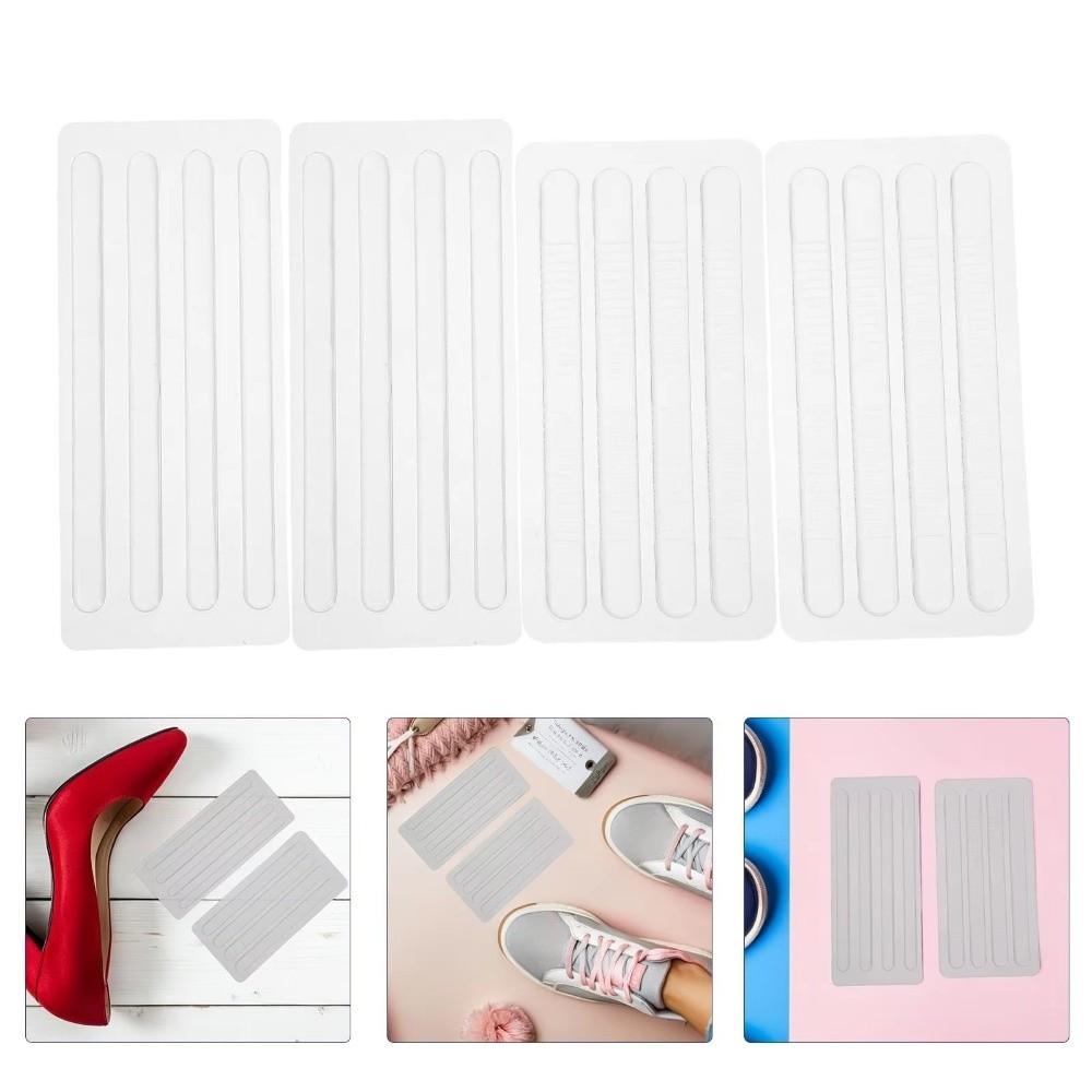 4pcs Comfortable Heels Cushion Strap Silicone Heel Pad New Shoe Grip Strips  High Heels