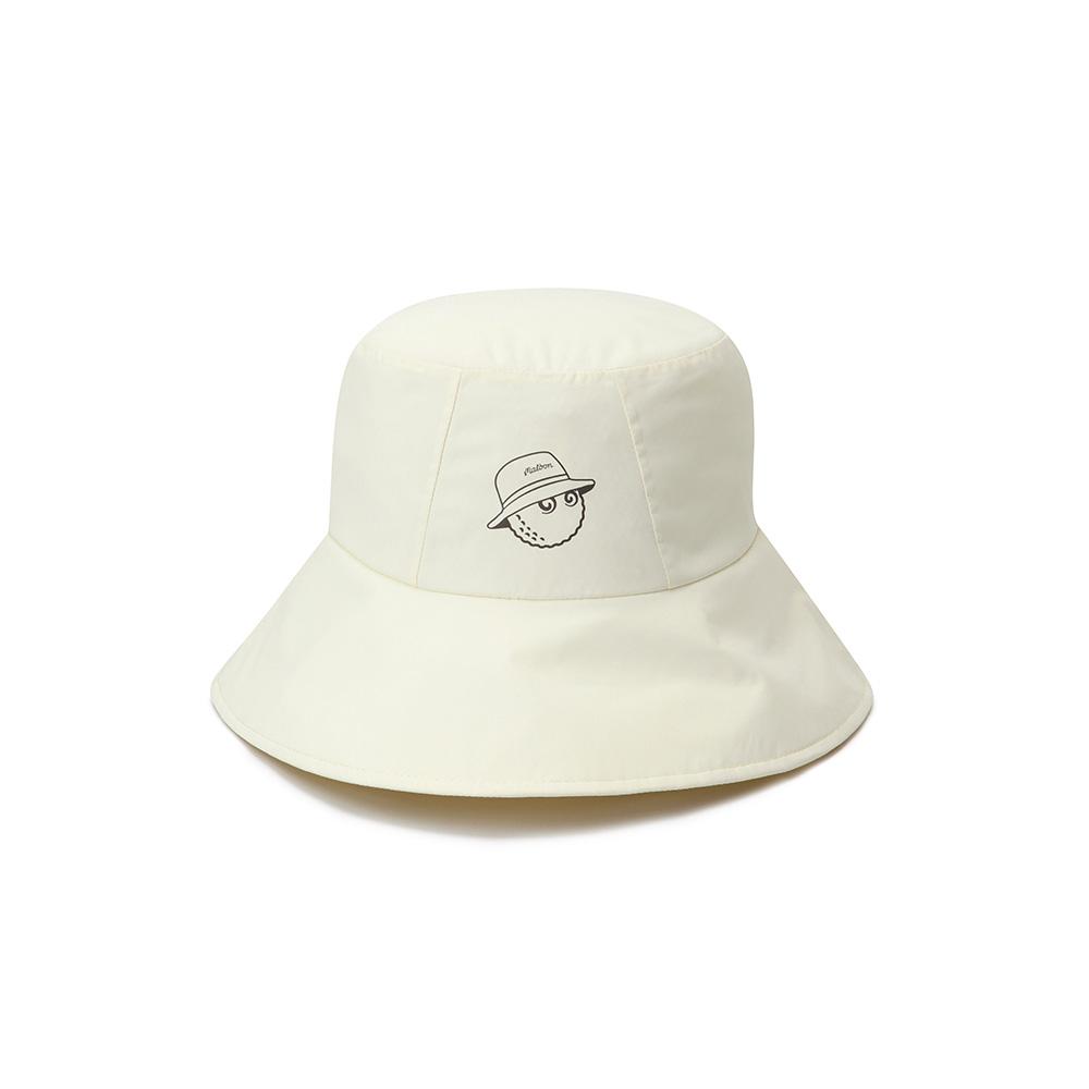 MALBON GOLF Basic Lettering Waterproof Bucket Hat Yellow