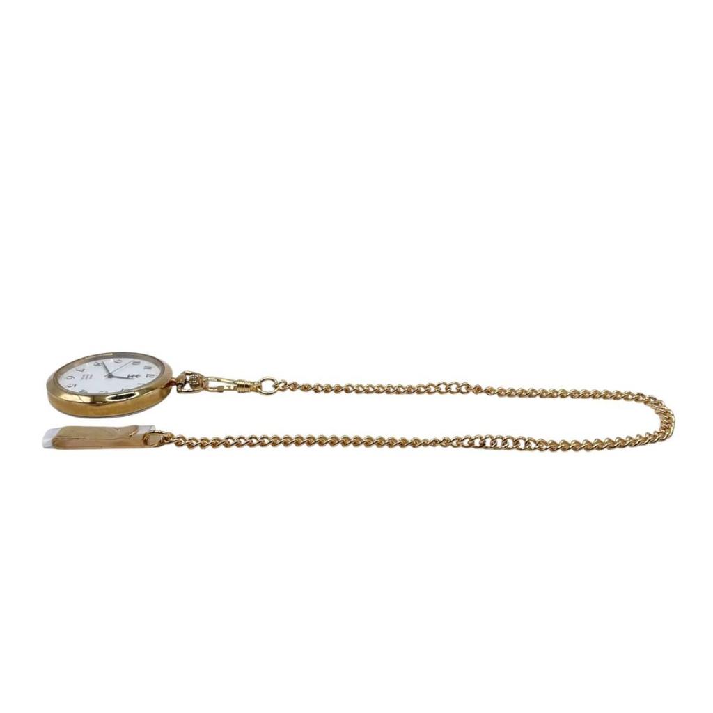 Citizen Battery Pocket Commemorative Gift for a Probation White 3 Analog /New Watch, Officer's Retirement, Quartz, Analog, Dial, Gold, Hands
