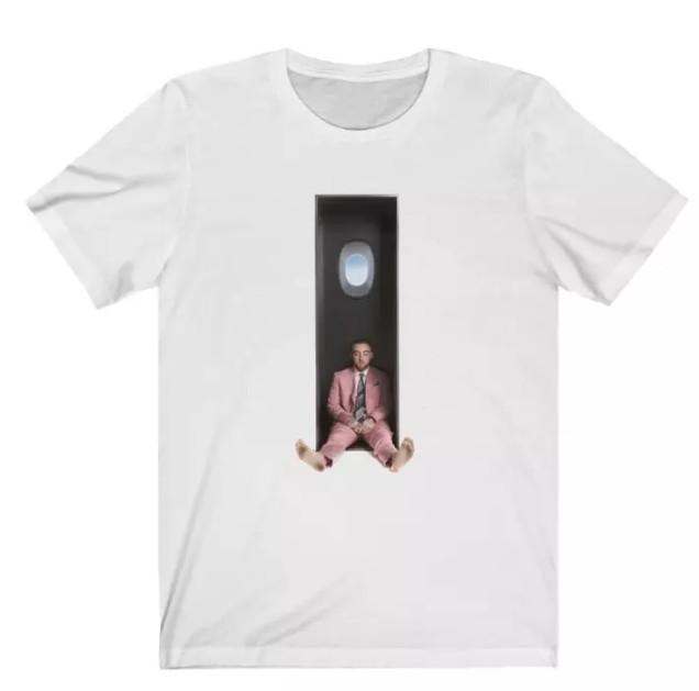 Mac Miller Swimming 100% Cotton T-shirt Mens Tees Top, Mac Miller Shirt 4XL