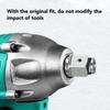 2 PCS 1/4" Hex Electric Wrench Conversion Head 1/2" Square Drive Magnetic Wrench Shaft Conversion Head Dual-Use T-Shaped