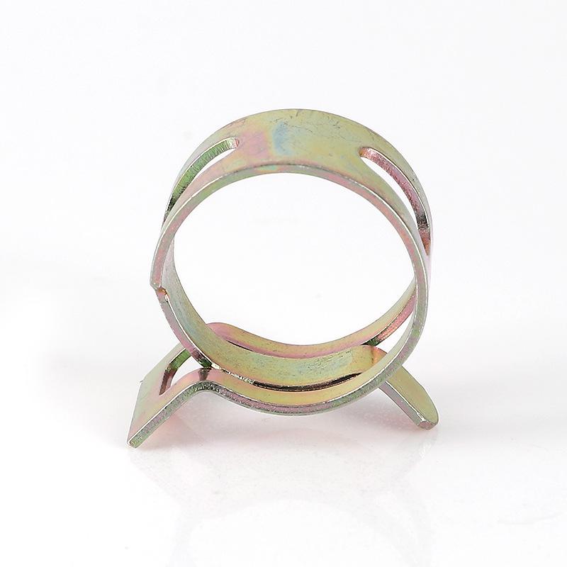 Kulatá hadicová spona z pružinové oceli pro automobilové olejové trubky