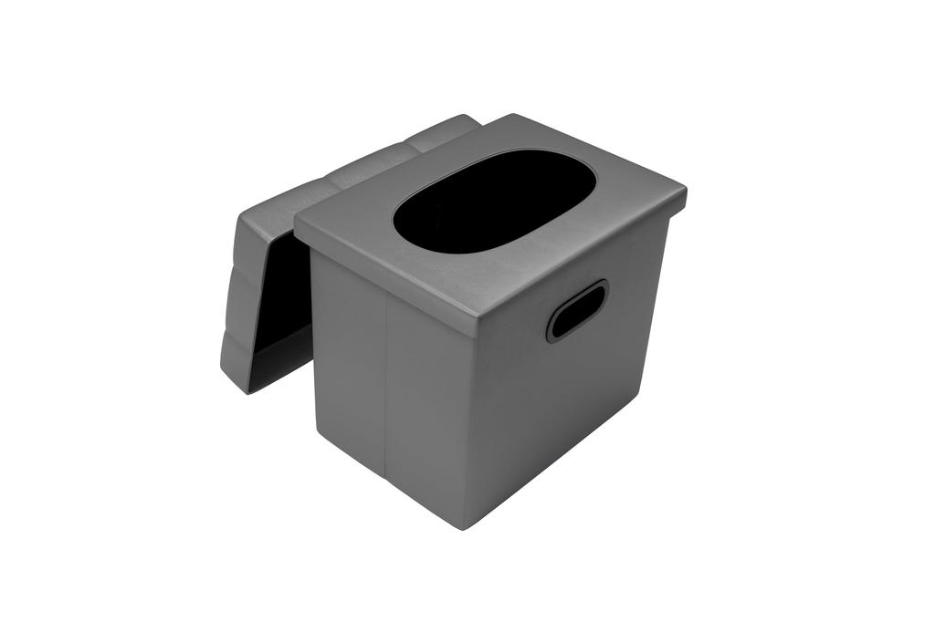 PYKES PEAK Portable Recommended by Disaster Preparedness Large Ideal for Living and Disaster Also suitable as a Toilet, Specialists. Foldable, Size,