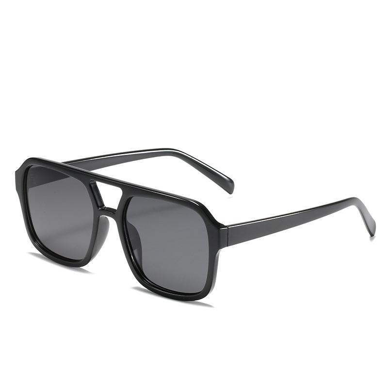 JYL Sunglasses Double Bridge Uv Protection Ocean Gradient Use 98062 A-18597