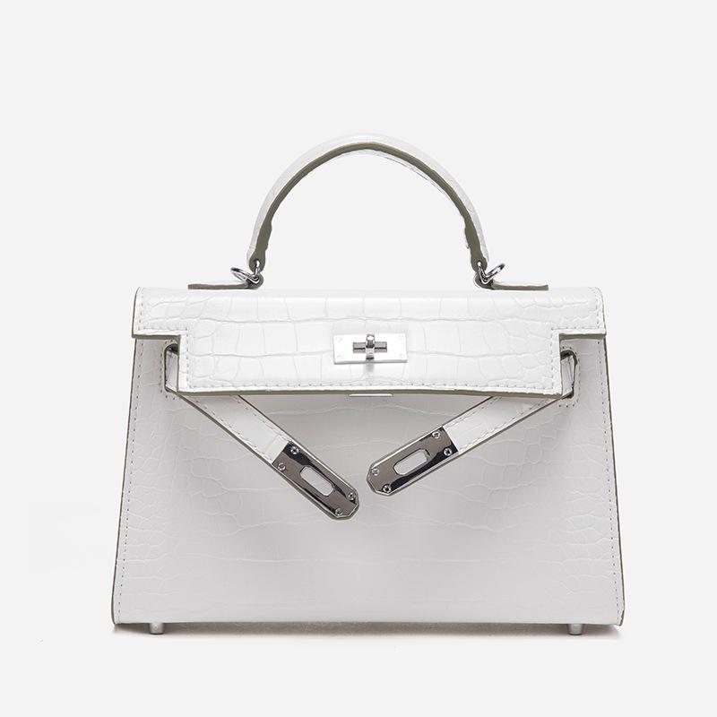 Palm Pattern Pu Bag Women`S Mini