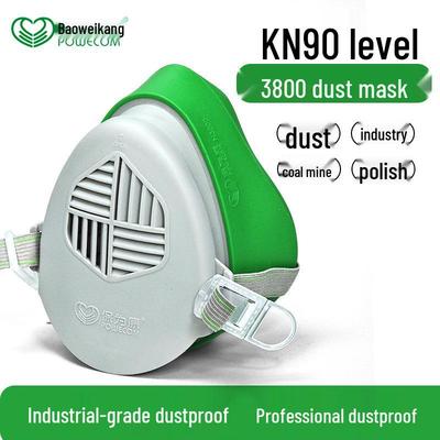 Baoweikang 3800 Protective Dust Mask with 3803 Filter for Industrial and Mining Use