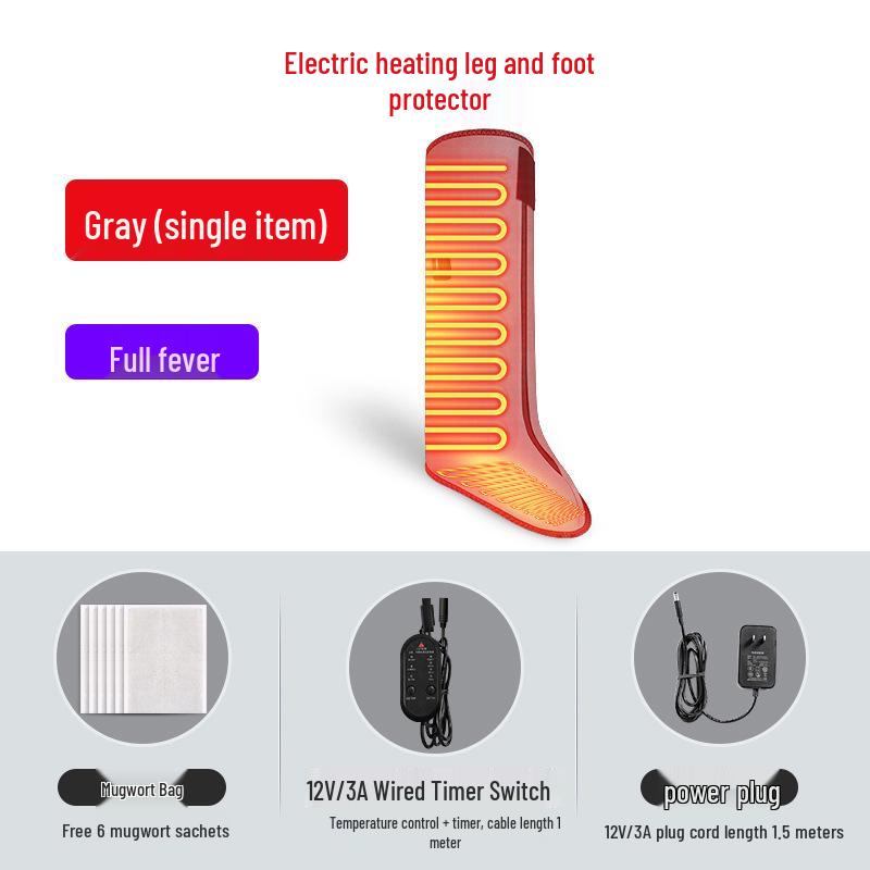 

Electric Heating Knee and Foot Massage Pad for Joint Pain Relief