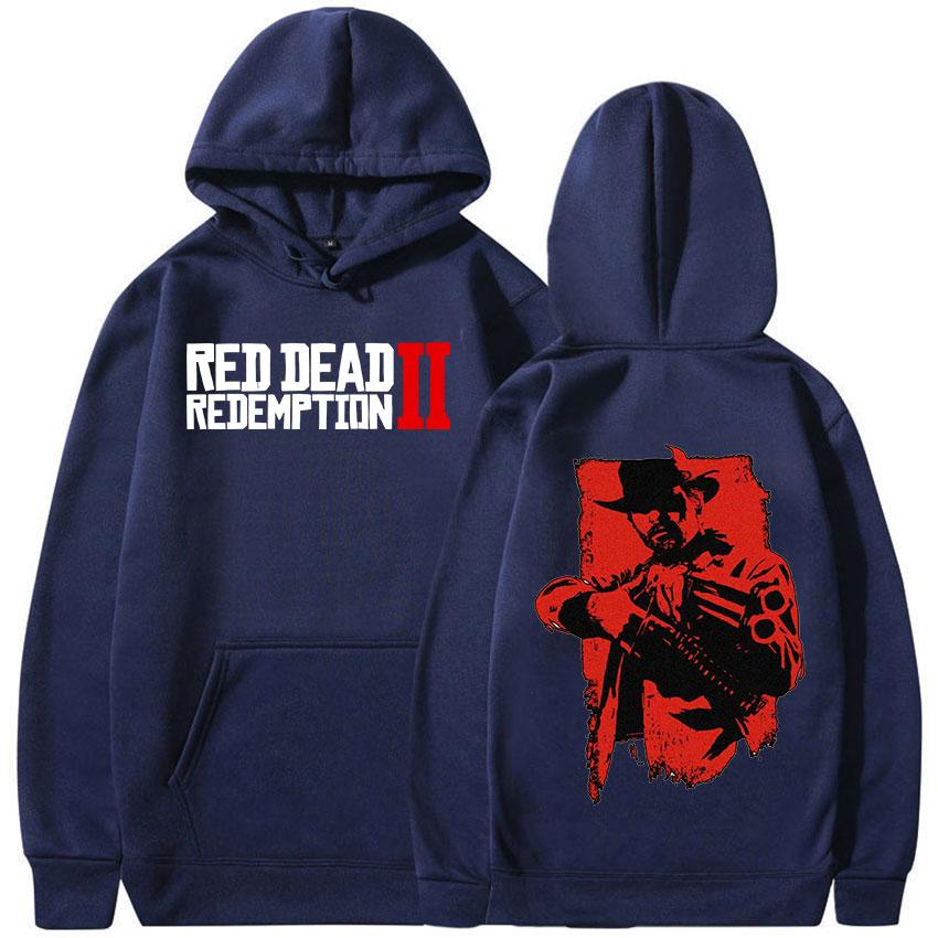 

Red Dead Redemption s fashionable printed hoodie and sweatshirt, a comfortable and warm men s pullover for autumn and winter 3XL
