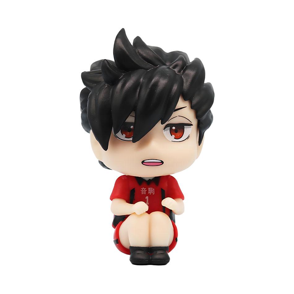 Anime Figures Jujutsu Kaisen Haikyuu!! Shoyo Hinata Action Figures PVC Tobio Kageyama Toys for Children Collector Haikyu Model B