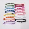 12pcs/Bag Brooch Pins Colorful Safety Pin DIY Crafts Sewing Supplies Accessories