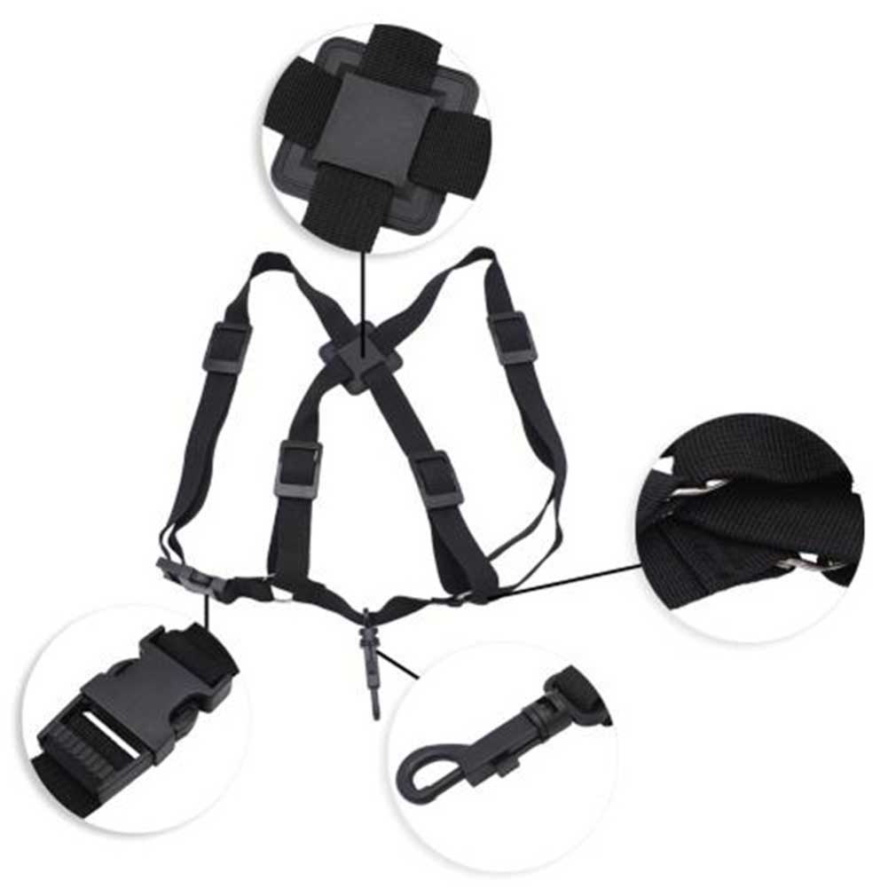 Adjustable Universal Saxophone Sax Harness Shoulder Strap Belt for Alto / Tenor / Soprano Saxophone Parts Accessories