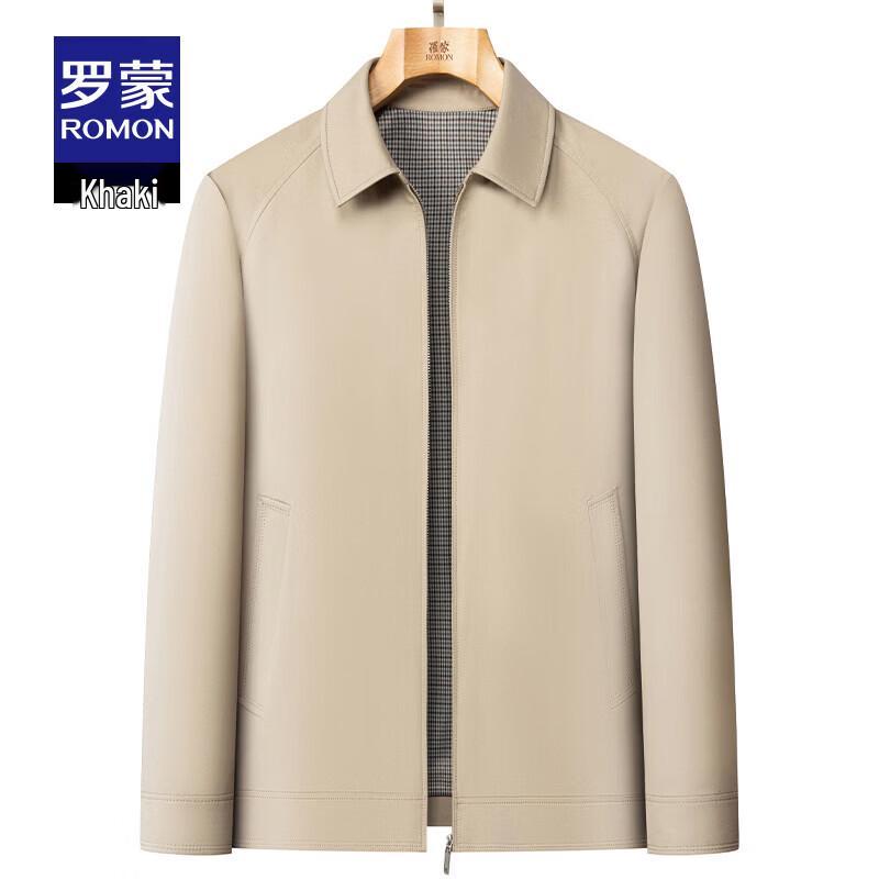 ROMON Men s Casual Lapel Jacket 185
