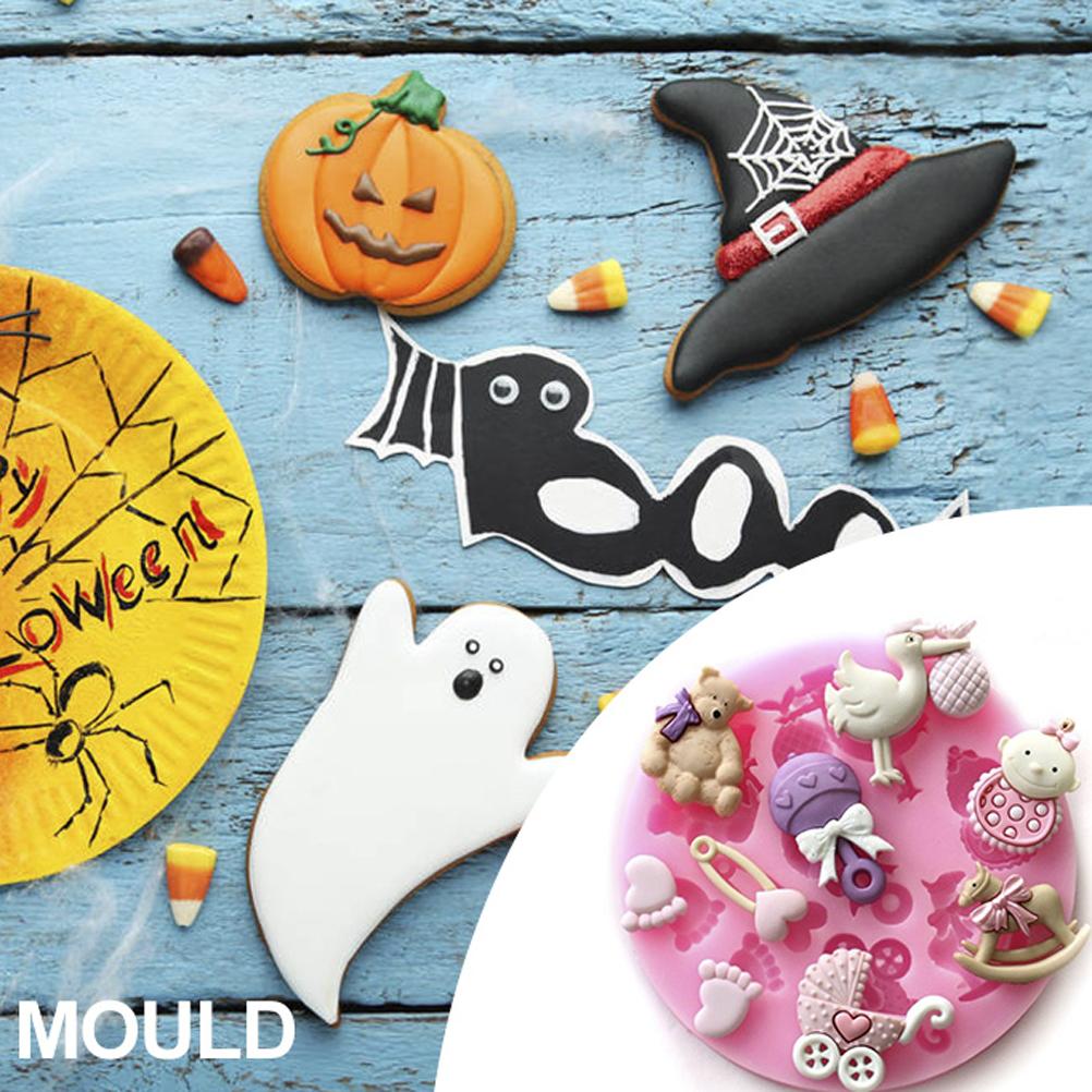 Silikon Fondant Schokolade DIY Kuchenform Küchenwerkzeuge zur Herstellung von weichen Bonbons Gelees Eiswürfeln