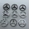 WVQ5   52/58mm ABS Emblem for Mercedes Benz W246 W176 A63 W166 W212 W213 W177 W205 C180 C63 W167 A35 Car Steering Wheel Logo with Pins