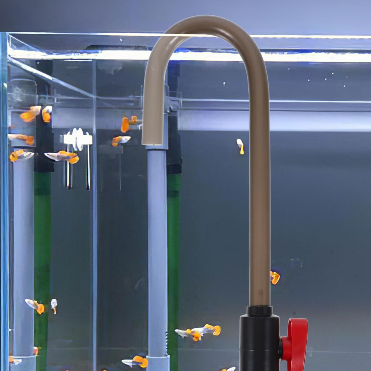 NUOBESTY Aquarium Water Changer Aquarium Fish Tank Change Water Water Changer Siphon Aquarium Accessories