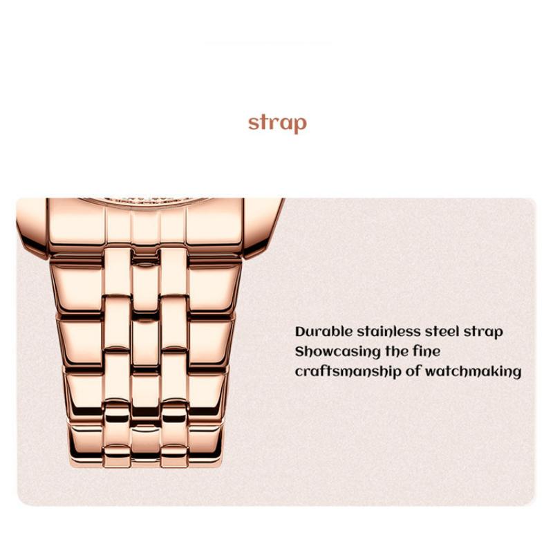 CURREN New Top Women's Watch Fashion Diamond Watches Small Light Thin Steel Band Fashion Waterproof Quartz Watches