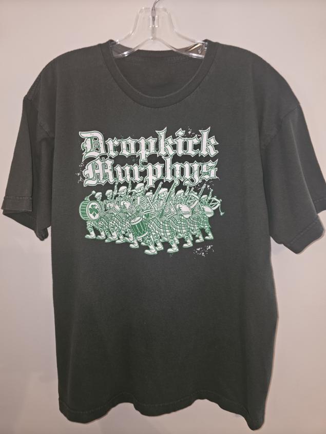 Винтажная футболка унисекс для взрослых Dropkick Murphys Punk Rock Хлопок UB374 XXXXL